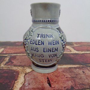 VTG German Small Pitcher Handmade